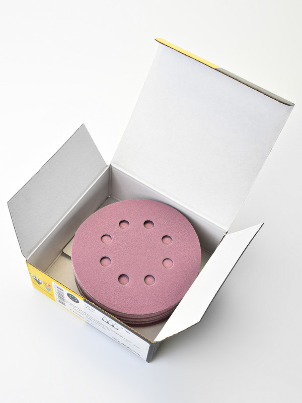 Круг шлифовальный на липучке Sia Abrasives "siaspeed 1950" 50шт 125 мм 8 отверстий Р100, SS50-125-8-100
Круг шлифовальный на липучке Sia Abrasives "siaspeed 1950" 50шт 125 мм 8 отверстий Р100, SS50-125-8-100