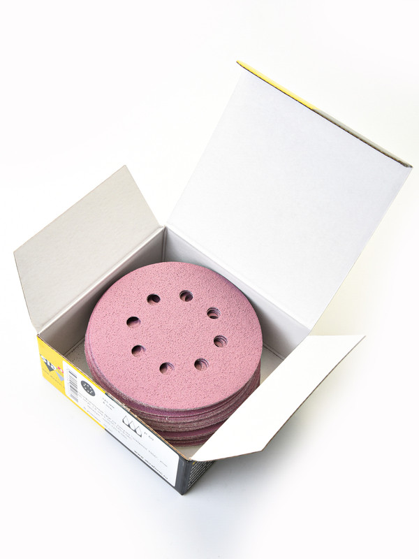 Круг шлифовальный на липучке Sia Abrasives "siaspeed 1950" 50шт 125 мм 8 отверстий Р60, SS50-125-8-060 
Круг шлифовальный на липучке Sia Abrasives "siaspeed 1950" 50шт 125 мм 8 отверстий Р60, SS50-125-8-060
