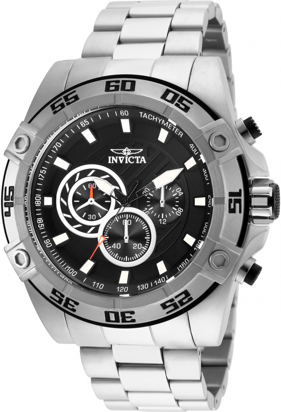 фото Наручные часы мужские invicta 25533 серебристые