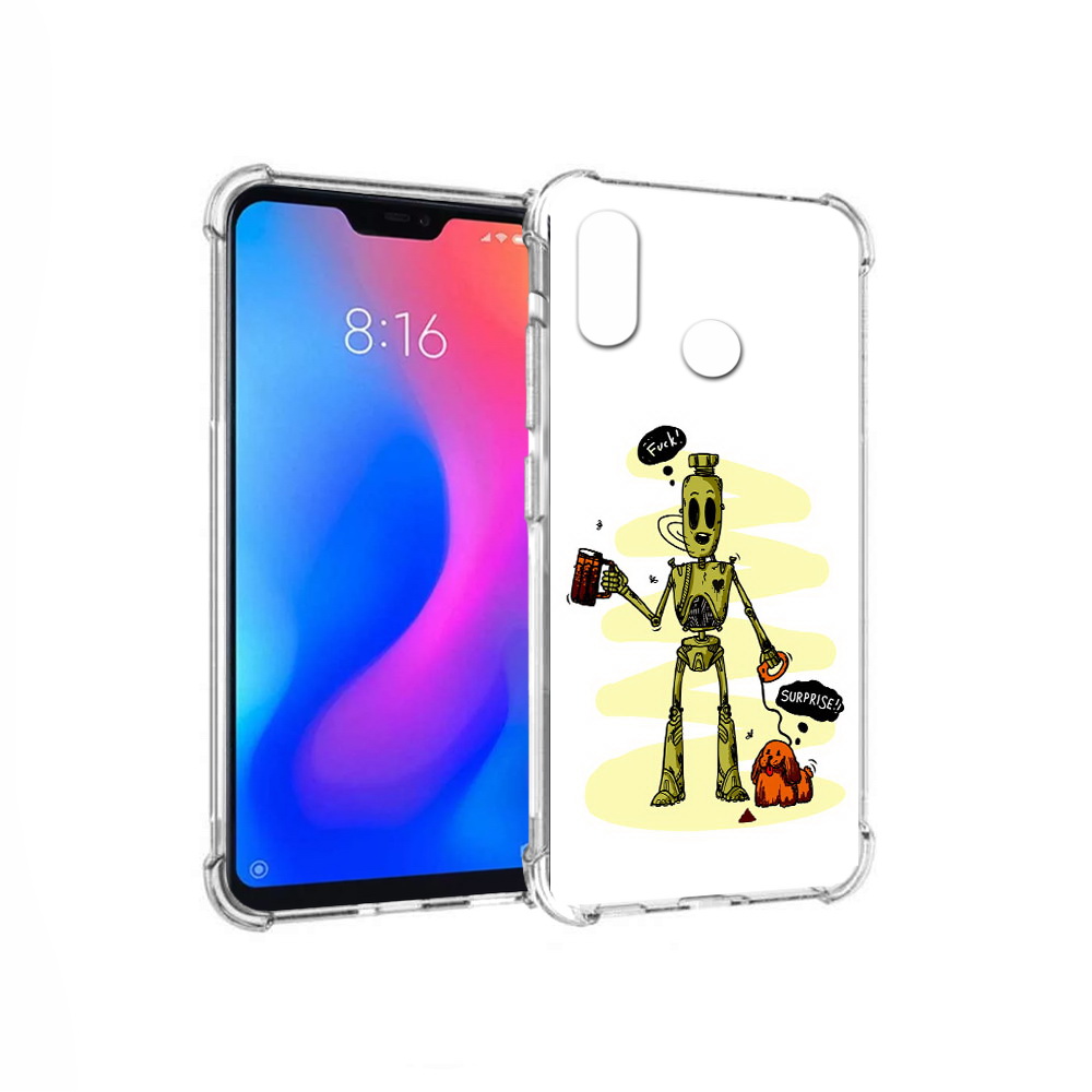 Чехол MyPads Tocco для Xiaomi Redmi 6 Pro прикольный робот (PT113887.306.557), Прозрачный, Tocco
Чехол MyPads Tocco для Xiaomi Redmi 6 Pro прикольный робот (PT113887.306.557), Прозрачный, Tocco