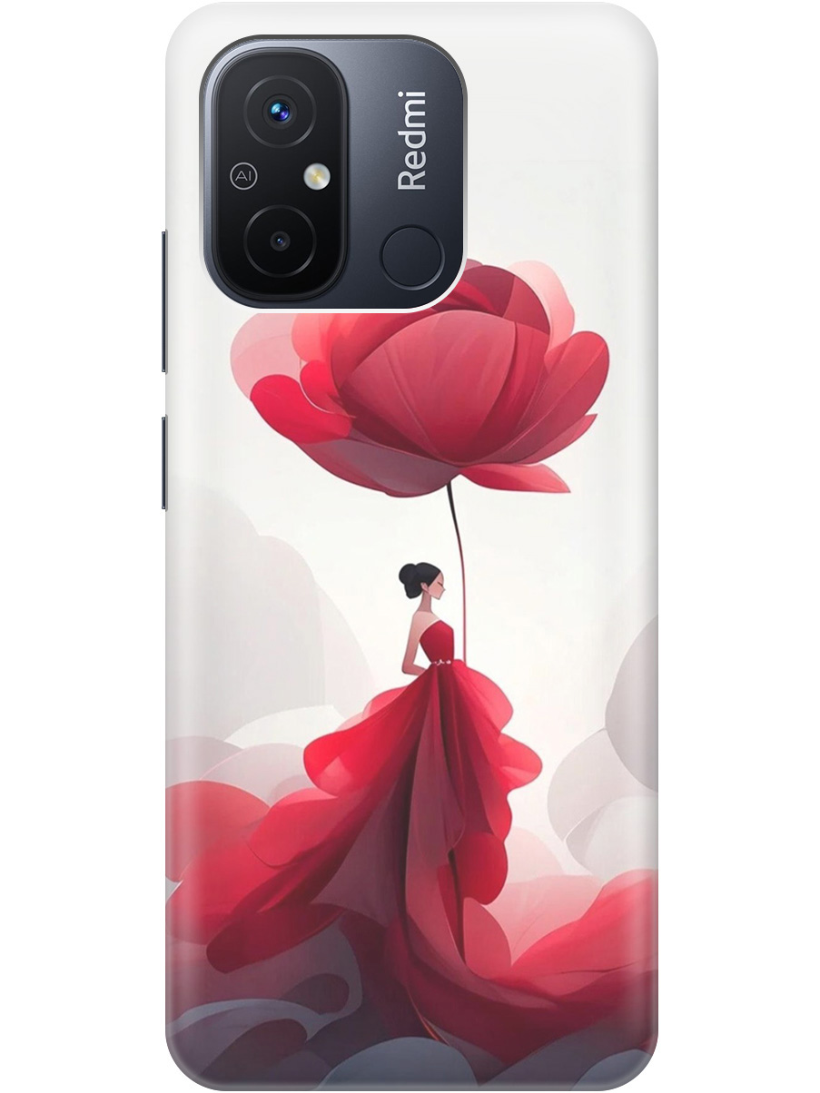 Силиконовый чехол на Xiaomi Redmi 12C с рисунком "Цветочная девушка в красном", Белый;красный, 20001232
Силиконовый чехол на Xiaomi Redmi 12C с рисунком "Цветочная девушка в красном", Белый;красный, 20001232