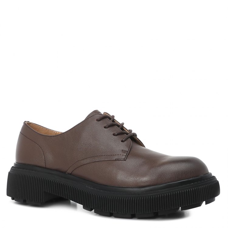 фото Женские полуботинки дерби tendance gl19463e-188 цв. темно-коричневый 41 eu