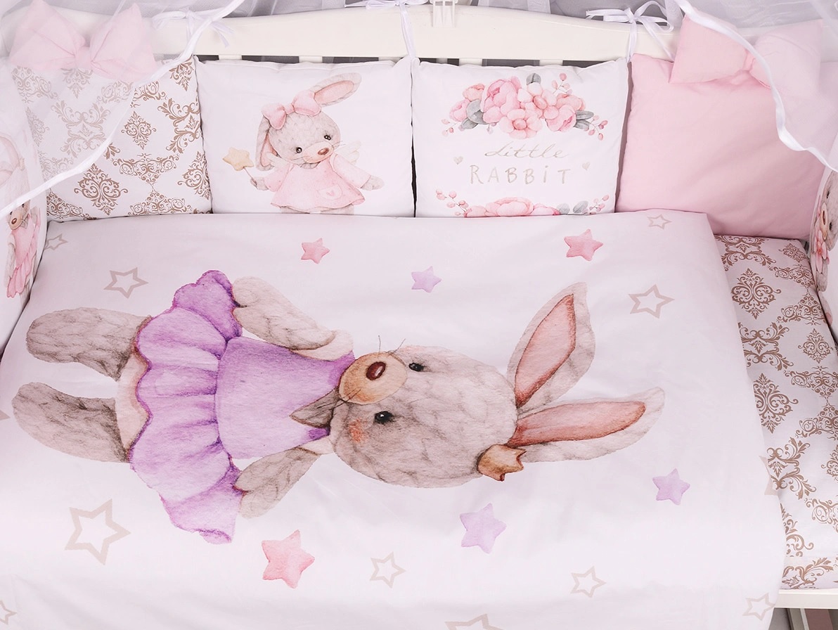 Комплект LUX в кроватку 18 предметов Amarobaby AMARO-3018S-0L
Комплект LUX в кроватку 18 предметов Amarobaby AMARO-3018S-0L