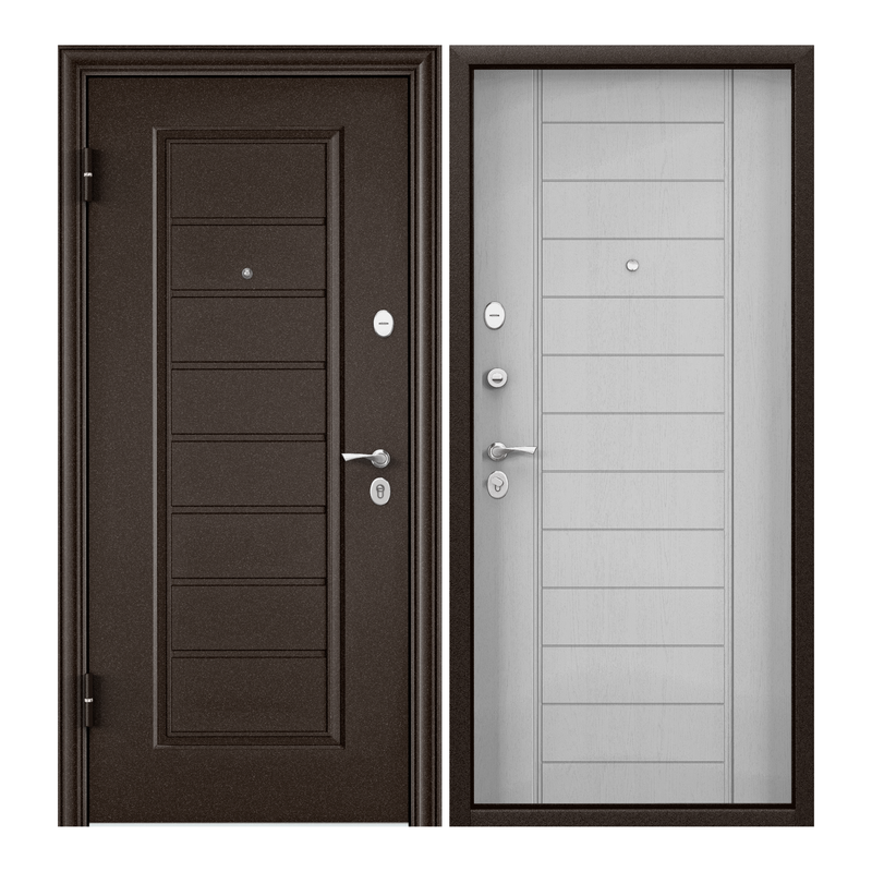 Дверь входная Torex для квартиры металлическая Flat-M 860х2050 левый, коричневый/белый, Flat-M
Дверь входная Torex для квартиры металлическая Flat-M 860х2050 левый, коричневый/белый, Flat-M