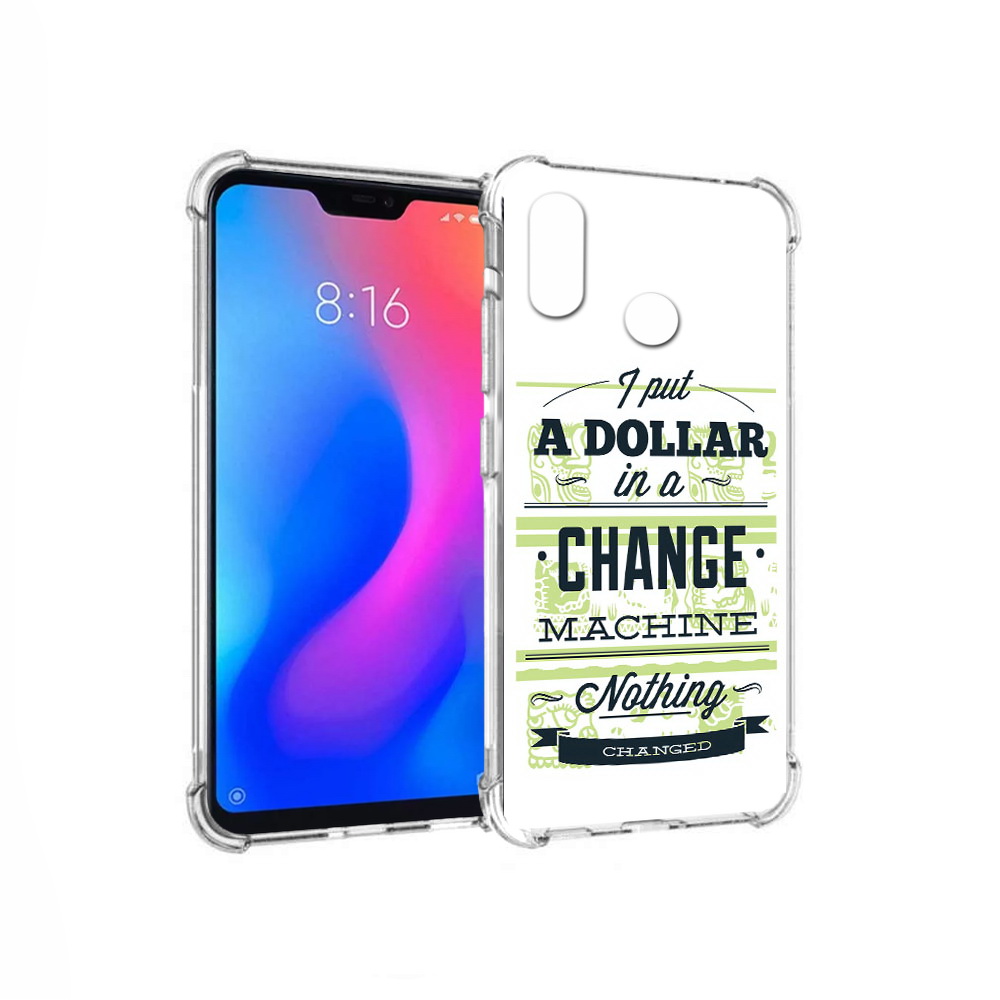 Чехол MyPads Tocco для Xiaomi Redmi 6 Pro доллар надпись (PT113887.306.336), Прозрачный, Tocco
Чехол MyPads Tocco для Xiaomi Redmi 6 Pro доллар надпись (PT113887.306.336), Прозрачный, Tocco