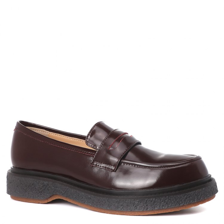 фото Женские полуботинки лоферы tendance gl19462-151 цв. бордовый 37 eu