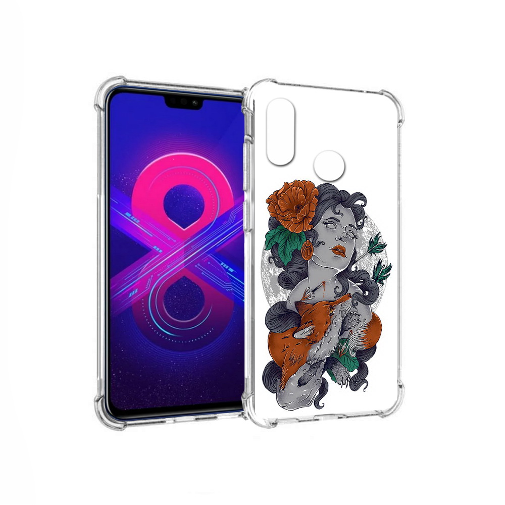 Чехол MyPads Tocco для Honor 8X Max темная девушка с лисой (PT118941.31.639), Прозрачный, Tocco
Чехол MyPads Tocco для Honor 8X Max темная девушка с лисой (PT118941.31.639), Прозрачный, Tocco