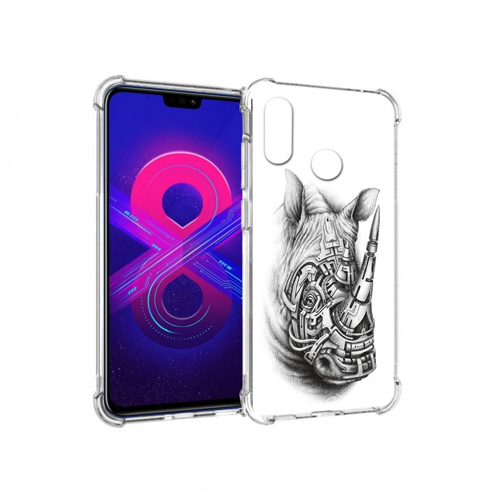 Чехол MyPads Tocco для Honor 8X Max стальной носорог (PT118941.31.620), Прозрачный, Tocco
Чехол MyPads Tocco для Honor 8X Max стальной носорог (PT118941.31.620), Прозрачный, Tocco