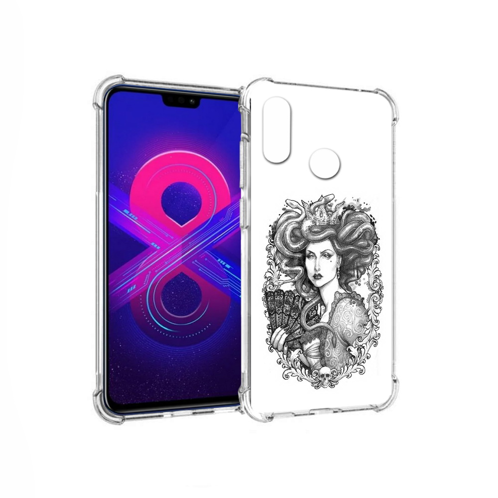 Чехол MyPads Tocco для Honor 8X Max медуза черно белый (PT118941.31.472), Прозрачный, Tocco
Чехол MyPads Tocco для Honor 8X Max медуза черно белый (PT118941.31.472), Прозрачный, Tocco