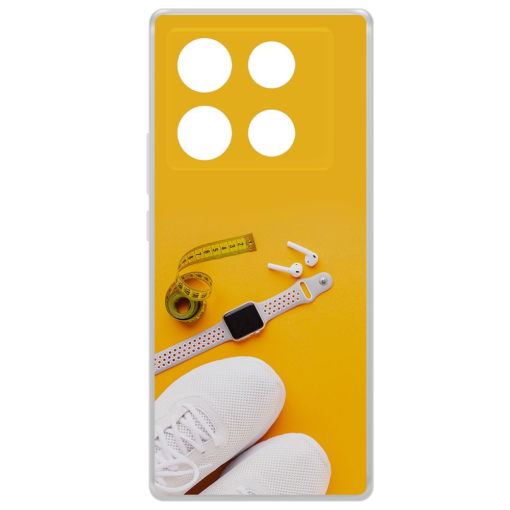 Чехол-накладка Krutoff Clear Case Кроссовки женские Фитнес для INFINIX Note 40 Pro, Прозрачный
Чехол-накладка Krutoff Clear Case Кроссовки женские Фитнес для INFINIX Note 40 Pro, Прозрачный