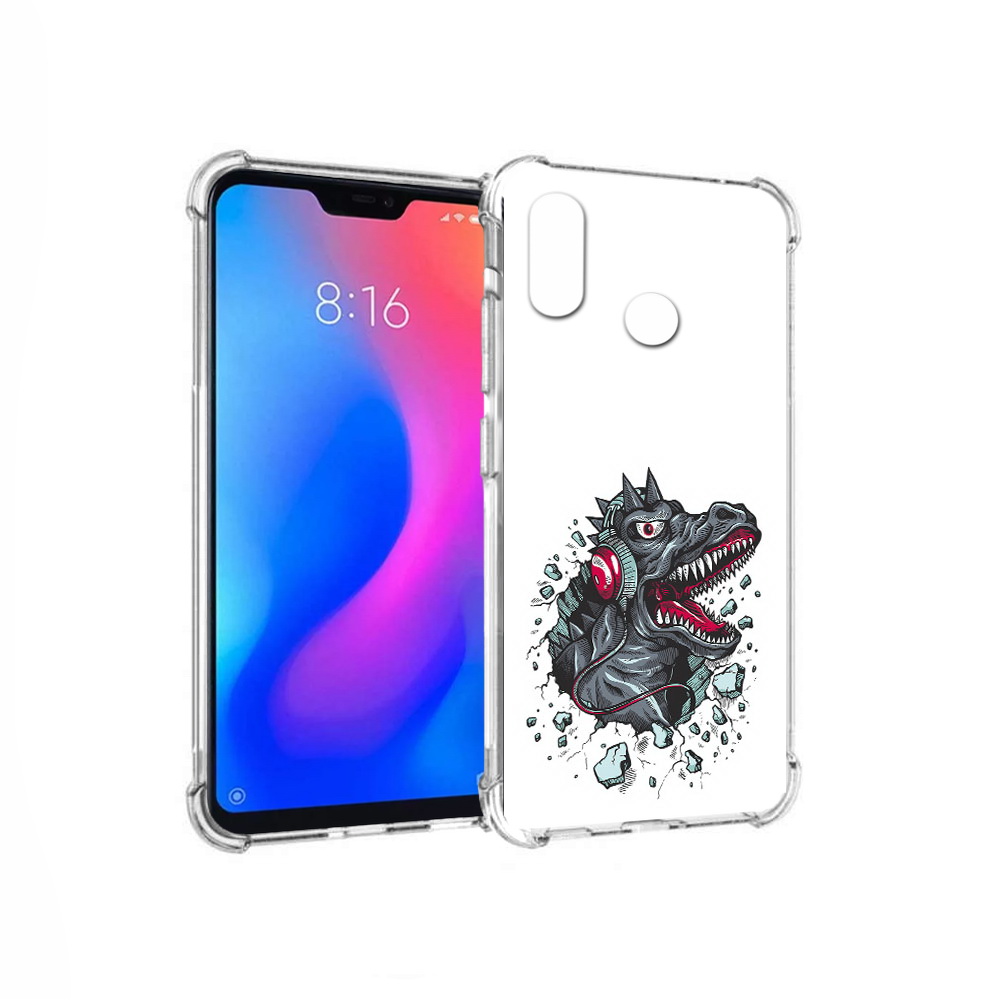 Чехол MyPads Tocco для Xiaomi Redmi 6 Pro Нарисованный динозавр в наушниках, Прозрачный, Tocco
Чехол MyPads Tocco для Xiaomi Redmi 6 Pro Нарисованный динозавр в наушниках, Прозрачный, Tocco
