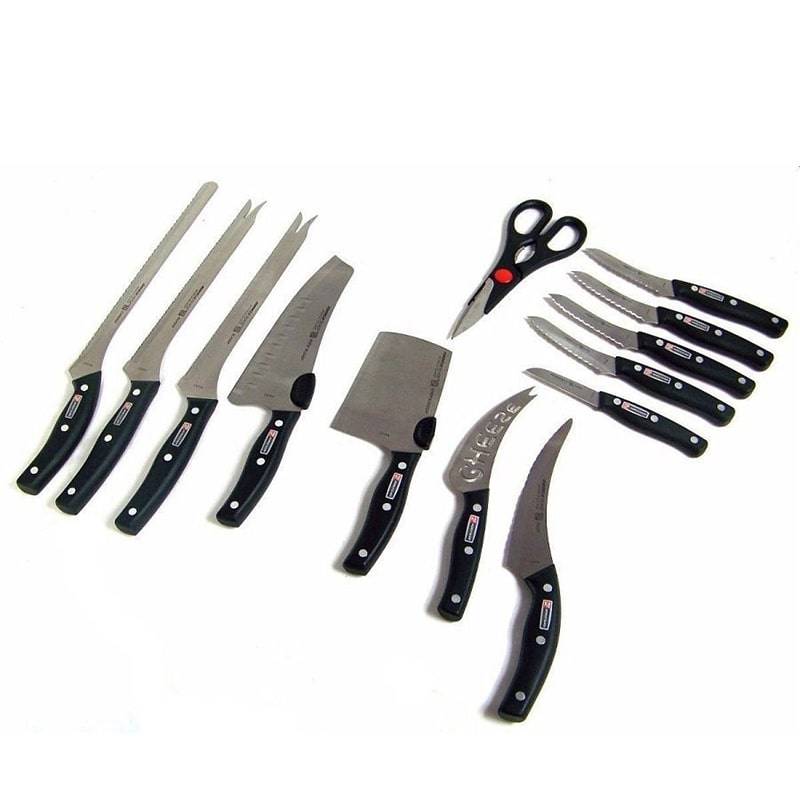 фото Набор кухонных ножей miracle blade, 12 предметов + ножницы кухонные