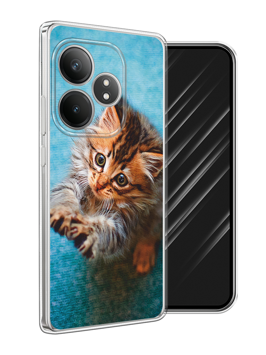 Чехол Awog на Realme GT 6T "Котенок просит есть", Бирюзовый;коричневый;белый, 2517550-1
Чехол Awog на Realme GT 6T "Котенок просит есть", Бирюзовый;коричневый;белый, 2517550-1