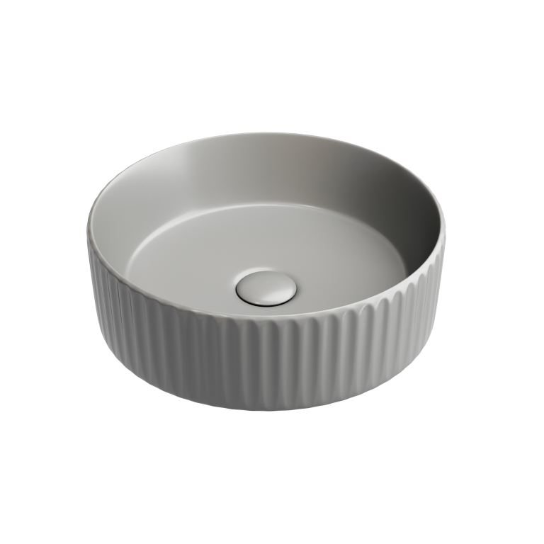 Раковина накладная круглая Ceramicanova Element CN6057MH, Антрацит матовый, CN6057MH