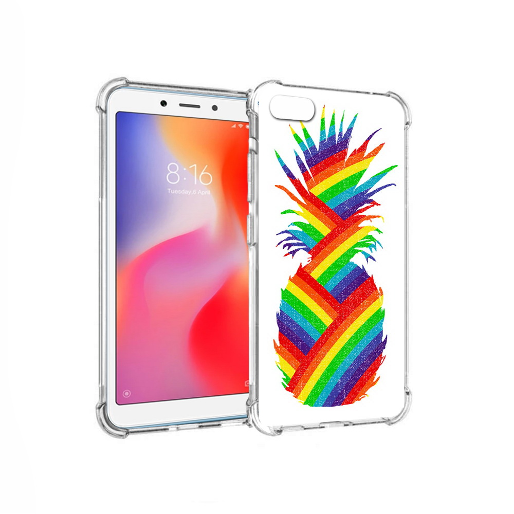 Чехол MyPads Tocco для Xiaomi Redmi 6A радужный ананас (PT113916.305.566), Прозрачный, Tocco
Чехол MyPads Tocco для Xiaomi Redmi 6A радужный ананас (PT113916.305.566), Прозрачный, Tocco