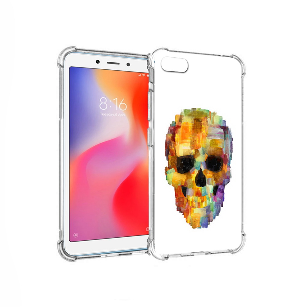 Чехол MyPads Tocco для Xiaomi Redmi 6A нарисованный череп (PT113916.305.516), Прозрачный, Tocco
Чехол MyPads Tocco для Xiaomi Redmi 6A нарисованный череп (PT113916.305.516), Прозрачный, Tocco