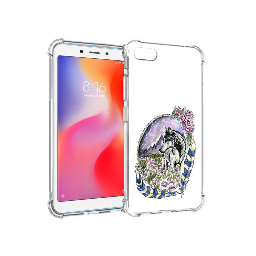 Чехол MyPads Tocco для Xiaomi Redmi 6A нарисованный волк в цветах с перьями, Прозрачный, Tocco
Чехол MyPads Tocco для Xiaomi Redmi 6A нарисованный волк в цветах с перьями, Прозрачный, Tocco
