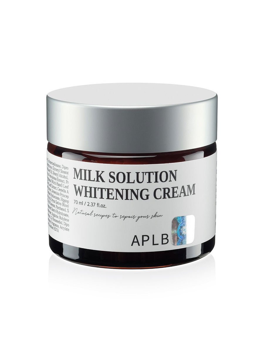 Крем APLB, осветляющий с молочной сывороткой, Milk solution whitening cream, APLB_35
Крем APLB, осветляющий с молочной сывороткой, Milk solution whitening cream, APLB_35