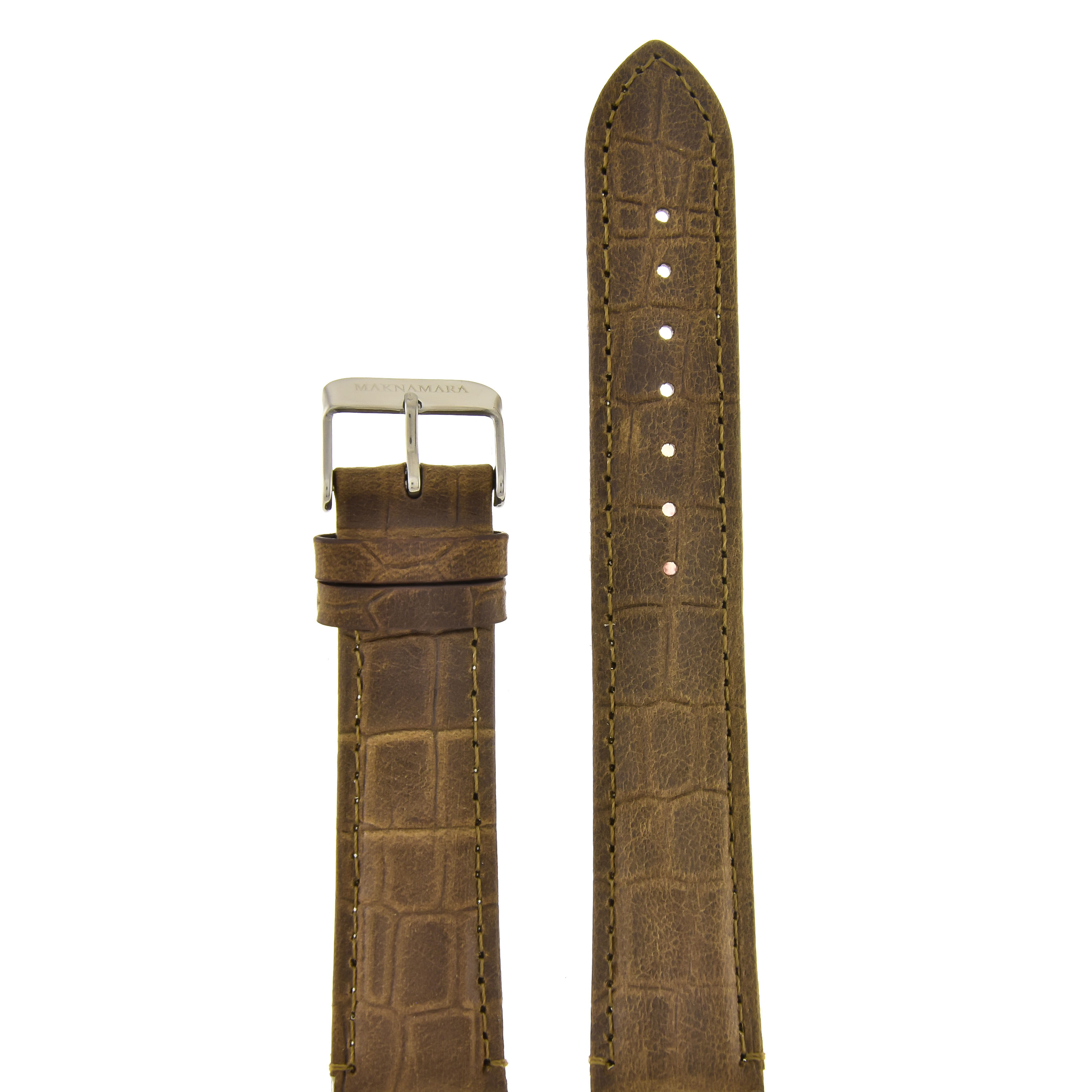 Ремешок из двух частей унисекс MAKNAMARA МР-20041 croco коричневый/серебристый, МР-20041
Ремешок из двух частей унисекс MAKNAMARA МР-20041 croco коричневый/серебристый, МР-20041