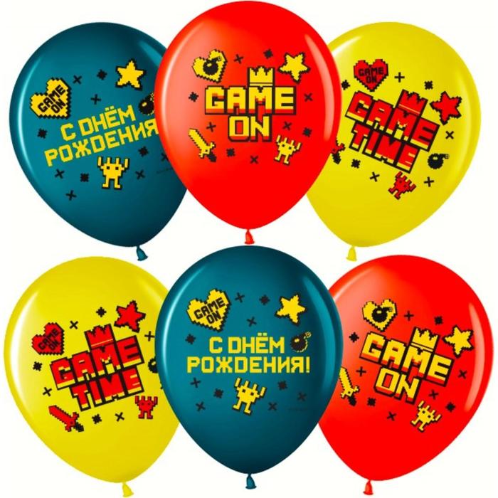 Шар латексный 12" Game Time «С днём рождения!», пастель, 2-сторонний, набор 25 шт., МИКС, День рождения
Шар латексный 12" Game Time «С днём рождения!», пастель, 2-сторонний, набор 25 шт., МИКС, День рождения