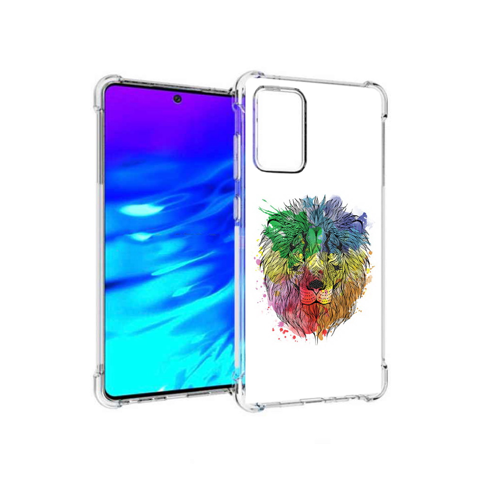 Чехол MyPads Tocco для Samsung Galaxy A72 разноцветный гордый лев (PT158633.553.573), Прозрачный, Tocco
Чехол MyPads Tocco для Samsung Galaxy A72 разноцветный гордый лев (PT158633.553.573), Прозрачный, Tocco