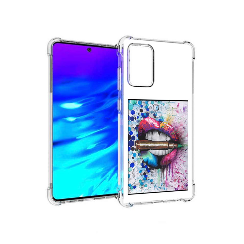Чехол MyPads Tocco для Samsung Galaxy A72 разноцветные губы с пулей (PT158633.553.571), Прозрачный, Tocco
Чехол MyPads Tocco для Samsung Galaxy A72 разноцветные губы с пулей (PT158633.553.571), Прозрачный, Tocco