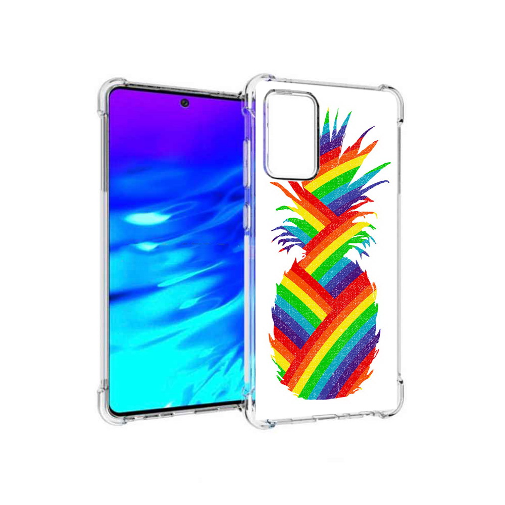 Чехол MyPads Tocco для Samsung Galaxy A72 радужный ананас (PT158633.553.566), Прозрачный, Tocco
Чехол MyPads Tocco для Samsung Galaxy A72 радужный ананас (PT158633.553.566), Прозрачный, Tocco
