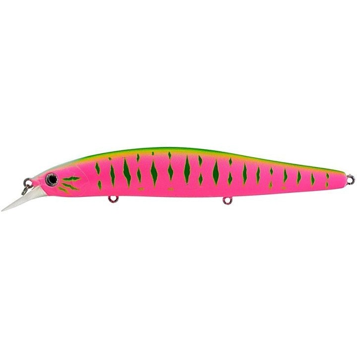DAIWA Воблер DAIWA STEEZ MINNOW 125 SP SR (Длина (мм) 125; Вес (гр.) 19 / PINK MAT TIGER), Розовый;зеленый, Steez Minnow
DAIWA Воблер DAIWA STEEZ MINNOW 125 SP SR (Длина (мм) 125; Вес (гр.) 19 / PINK MAT TIGER), Розовый;зеленый, Steez Minnow
