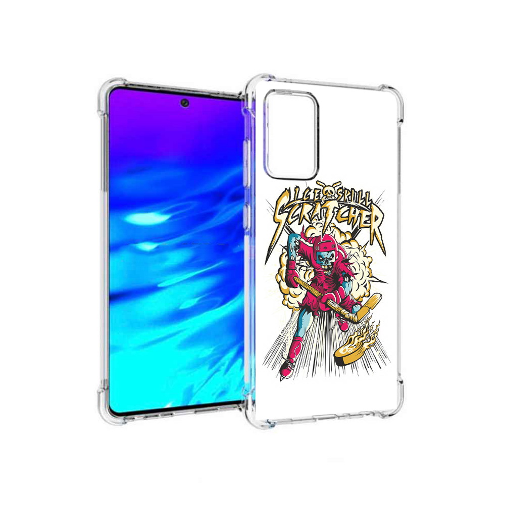 Чехол MyPads Tocco для Samsung Galaxy A72 нарисованный скелет хоккеист (PT158633.553.514), Прозрачный, Tocco
Чехол MyPads Tocco для Samsung Galaxy A72 нарисованный скелет хоккеист (PT158633.553.514), Прозрачный, Tocco