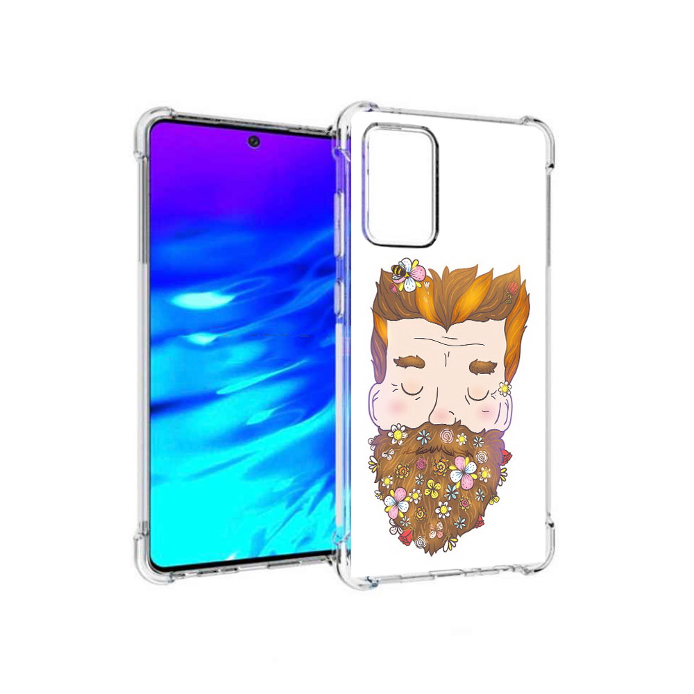 Чехол MyPads Tocco для Samsung Galaxy A72 мужчина с цветами в бороде (PT158633.553.489), Прозрачный, Tocco
Чехол MyPads Tocco для Samsung Galaxy A72 мужчина с цветами в бороде (PT158633.553.489), Прозрачный, Tocco
