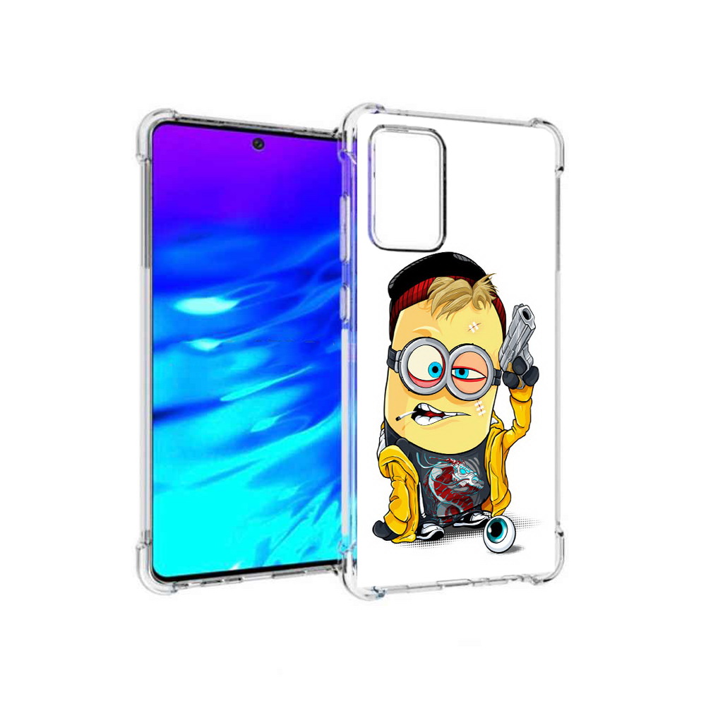 Чехол MyPads Tocco для Samsung Galaxy A72 миньон бандит (PT158633.553.475), Прозрачный, Tocco
Чехол MyPads Tocco для Samsung Galaxy A72 миньон бандит (PT158633.553.475), Прозрачный, Tocco