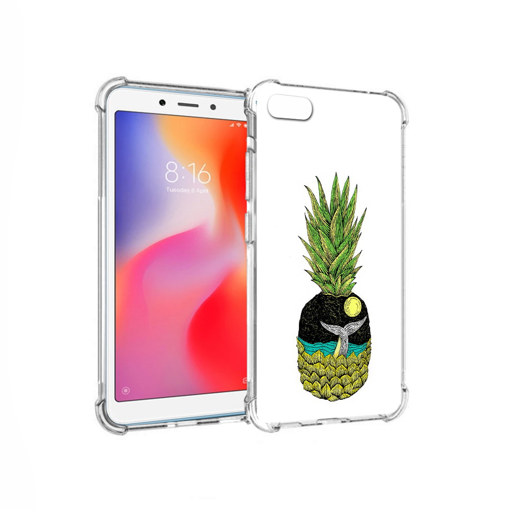 Чехол MyPads Tocco для Xiaomi Redmi 6A ананас с китом (PT113916.305.220), Прозрачный, Tocco
Чехол MyPads Tocco для Xiaomi Redmi 6A ананас с китом (PT113916.305.220), Прозрачный, Tocco