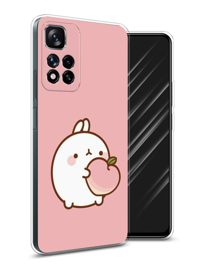 Чехол Awog на Xiaomi Redmi Note 11 Pro Plus 5G "Кролик с персиком", Разноцветный, 312150-1
Чехол Awog на Xiaomi Redmi Note 11 Pro Plus 5G "Кролик с персиком", Разноцветный, 312150-1