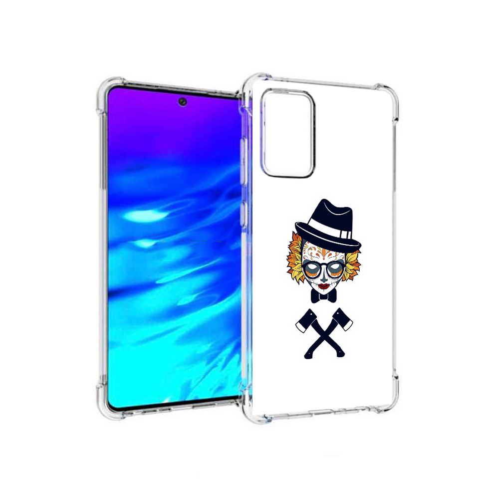 Чехол MyPads Tocco для Samsung Galaxy A72 девушка в маске с топорами рисунок, Прозрачный, Tocco
Чехол MyPads Tocco для Samsung Galaxy A72 девушка в маске с топорами рисунок, Прозрачный, Tocco