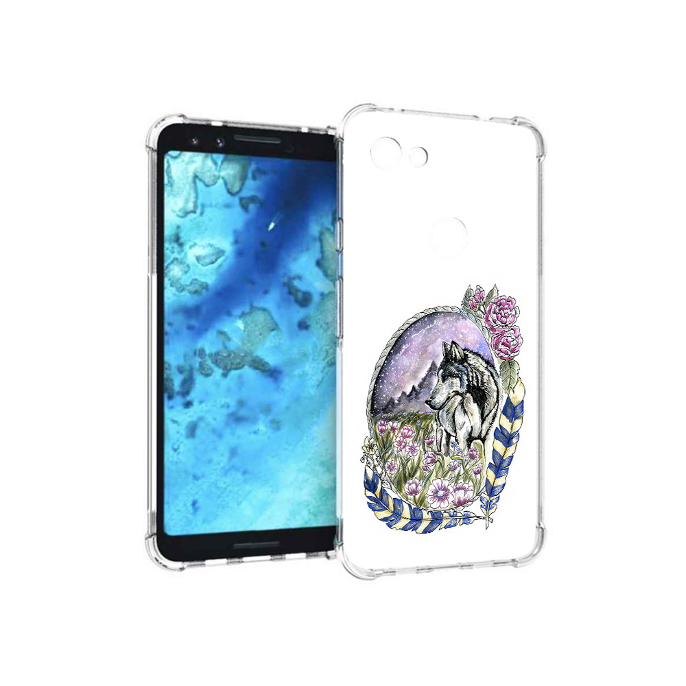 Чехол MyPads Tocco для Google Pixel 3 нарисованный волк в цветах с перьями, Прозрачный, Tocco
Чехол MyPads Tocco для Google Pixel 3 нарисованный волк в цветах с перьями, Прозрачный, Tocco