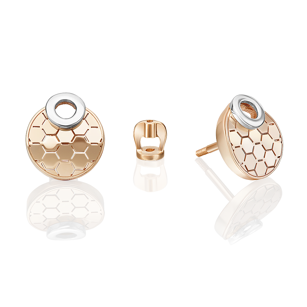 Серьги пусеты из белого золота/красного золота PLATINA jewelry 02-5267-00, 02-5267-00
Серьги пусеты из белого золота/красного золота PLATINA jewelry 02-5267-00, 02-5267-00