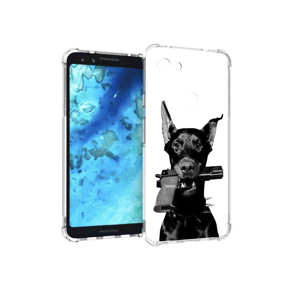 Чехол MyPads Tocco для Google Pixel 3 доберман с пистолетом, Прозрачный, Tocco
Чехол MyPads Tocco для Google Pixel 3 доберман с пистолетом, Прозрачный, Tocco