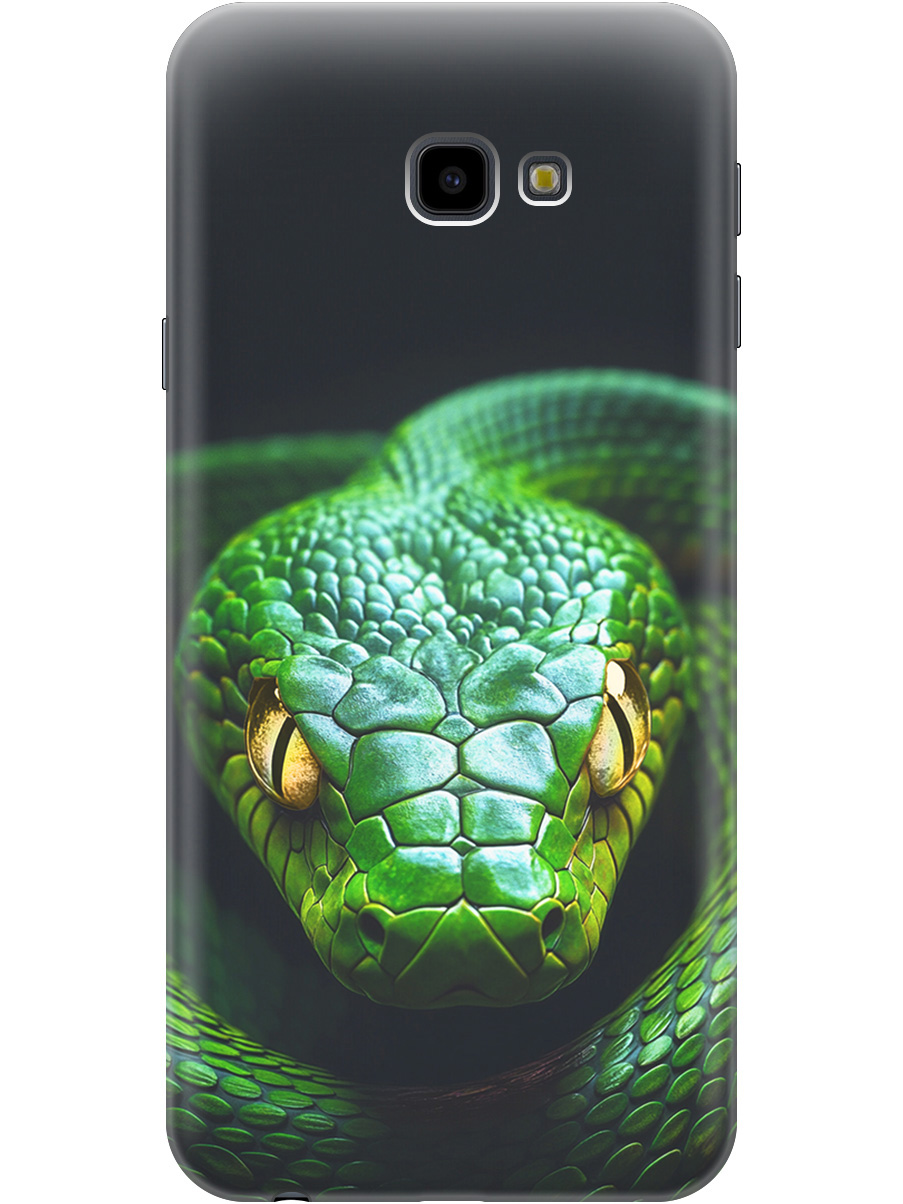 Силиконовый чехол на Samsung Galaxy J4+ с принтом "Зеленая змея", Прозрачный;черный;серебристый;зеленый, 719355713
Силиконовый чехол на Samsung Galaxy J4+ с принтом "Зеленая змея", Прозрачный;черный;серебристый;зеленый, 719355713