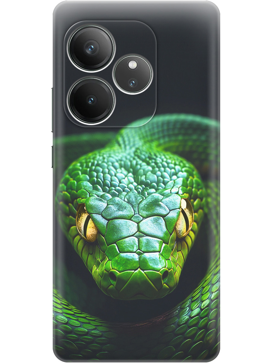 Силиконовый чехол на Realme GT 6 / GT 6T / GT Neo 6 / GT Neo 6 SE с принтом "Зеленая змея", Прозрачный;черный;серебристый;зеленый, 783984413
Силиконовый чехол на Realme GT 6 / GT 6T / GT Neo 6 / GT Neo 6 SE с принтом "Зеленая змея", Прозрачный;черный;серебристый;зеленый, 783984413