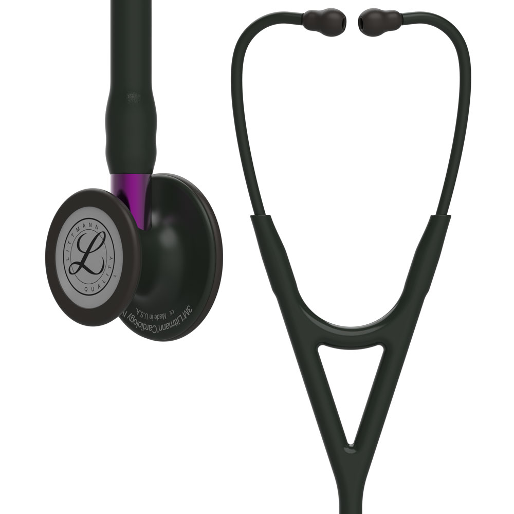 Стетоскоп 3M Littmann Cardiology IV, чёрный, фиолетовый стержень, 69 см, 6203, Стетоскоп 3M Littmann Cardiology IV
Стетоскоп 3M Littmann Cardiology IV, чёрный, фиолетовый стержень, 69 см, 6203, Стетоскоп 3M Littmann Cardiology IV