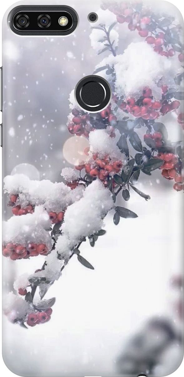 Чехол на Honor 7C/7A Pro/Huawei Y6 Prime (2018) "Заснеженная рябина", Белый;серый, 6003
Чехол на Honor 7C/7A Pro/Huawei Y6 Prime (2018) "Заснеженная рябина", Белый;серый, 6003