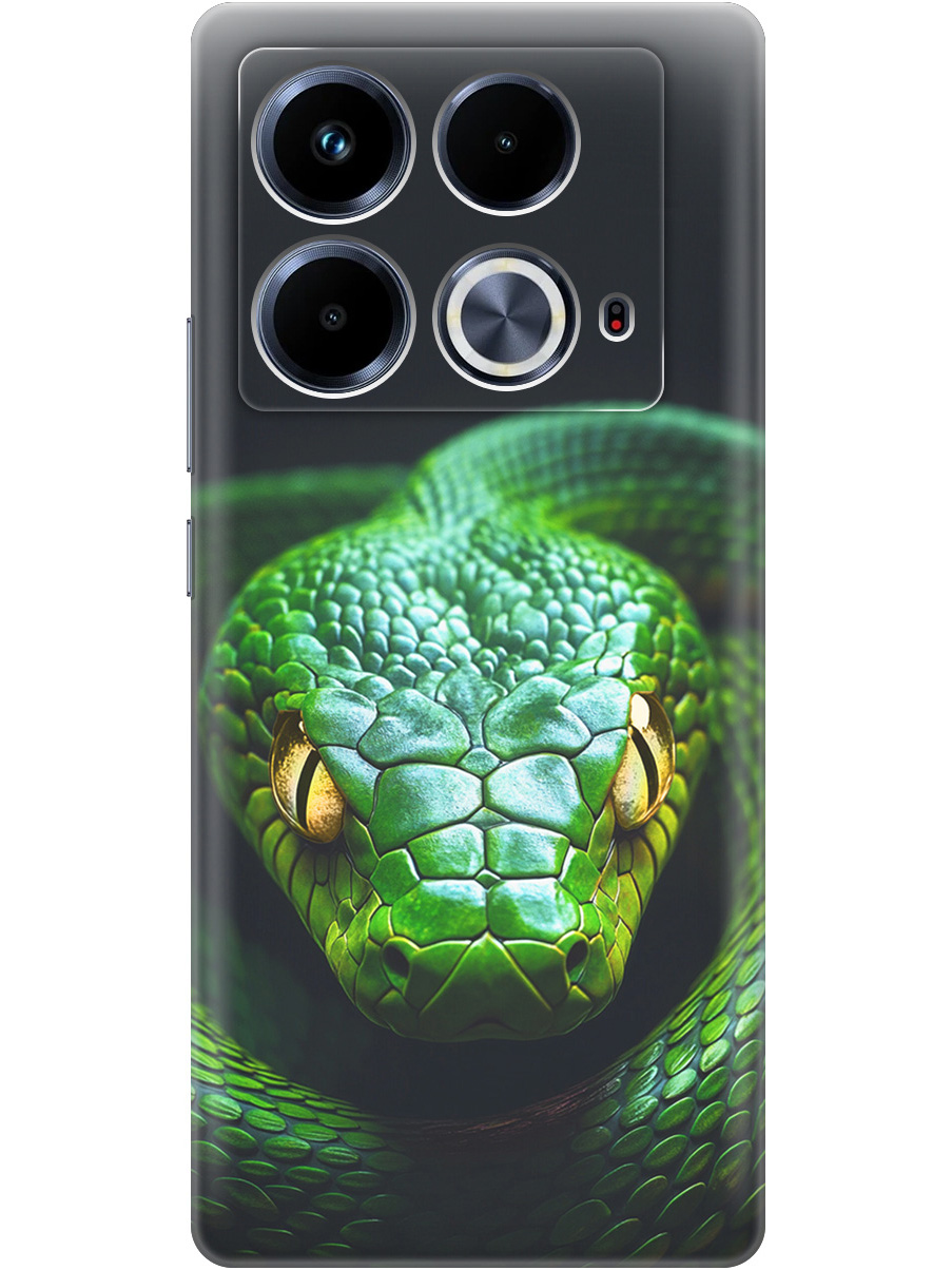 Силиконовый чехол на Infinix Note 40 с принтом "Зеленая змея", Прозрачный;черный;серебристый;зеленый, 782626413
Силиконовый чехол на Infinix Note 40 с принтом "Зеленая змея", Прозрачный;черный;серебристый;зеленый, 782626413