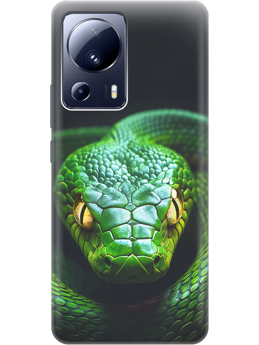 Силиконовый чехол на Xiaomi 13 Lite с принтом "Зеленая змея", Прозрачный;черный;серебристый;зеленый, 768741213
Силиконовый чехол на Xiaomi 13 Lite с принтом "Зеленая змея", Прозрачный;черный;серебристый;зеленый, 768741213
