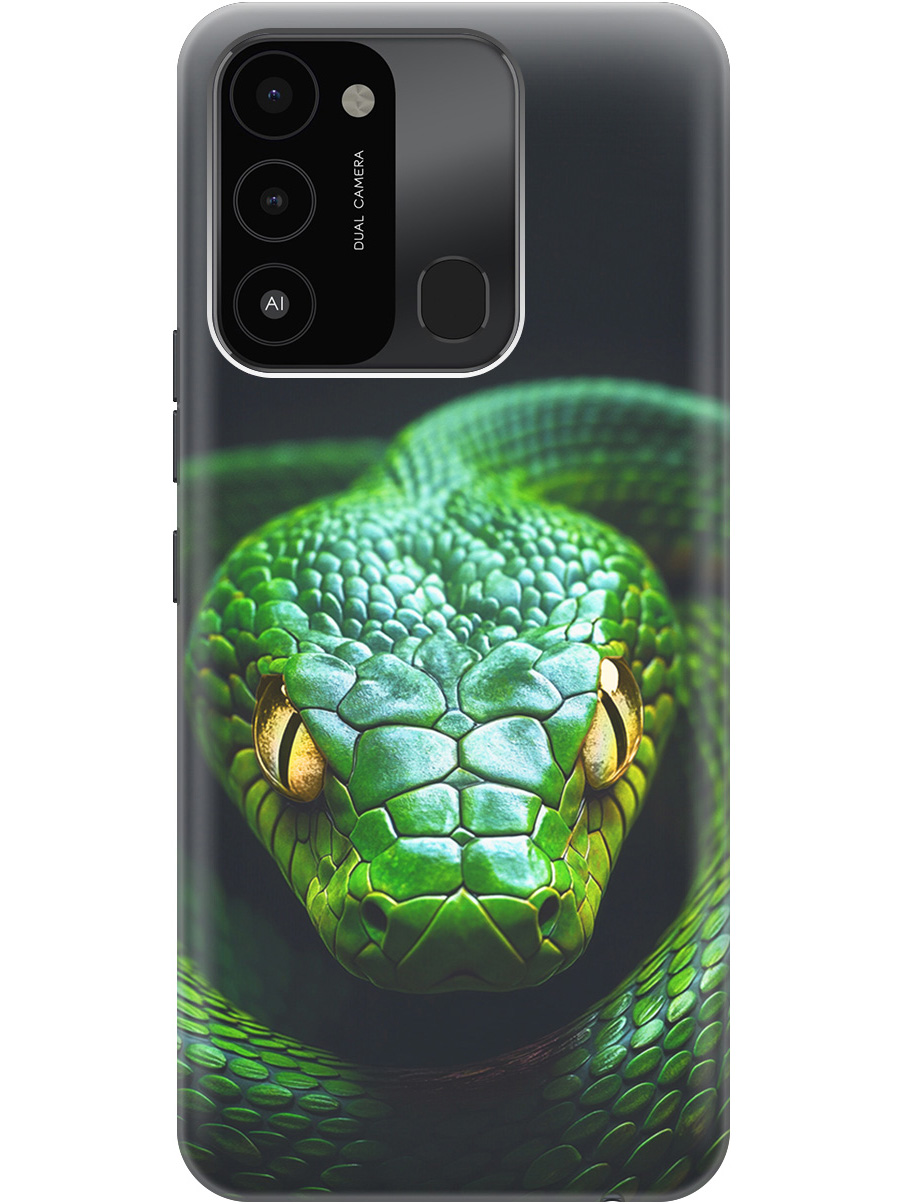 Силиконовый чехол на Tecno Spark 8C/Go 2022 с принтом "Зеленая змея", Прозрачный;черный;серебристый;зеленый, 778678013
Силиконовый чехол на Tecno Spark 8C/Go 2022 с принтом "Зеленая змея", Прозрачный;черный;серебристый;зеленый, 778678013