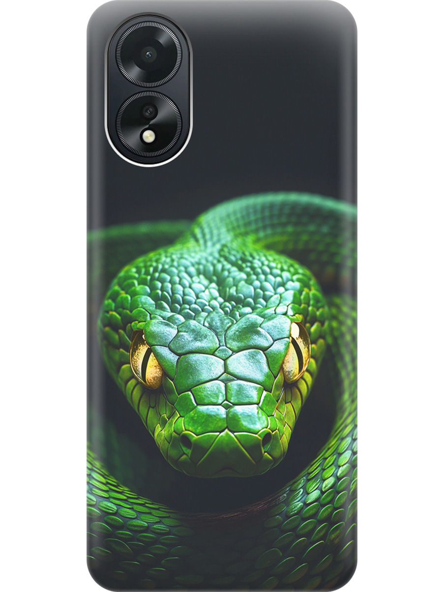 Силиконовый чехол на Oppo A18 / A38 с принтом "Зеленая змея", Прозрачный;черный;серебристый;зеленый, 777772113
Силиконовый чехол на Oppo A18 / A38 с принтом "Зеленая змея", Прозрачный;черный;серебристый;зеленый, 777772113