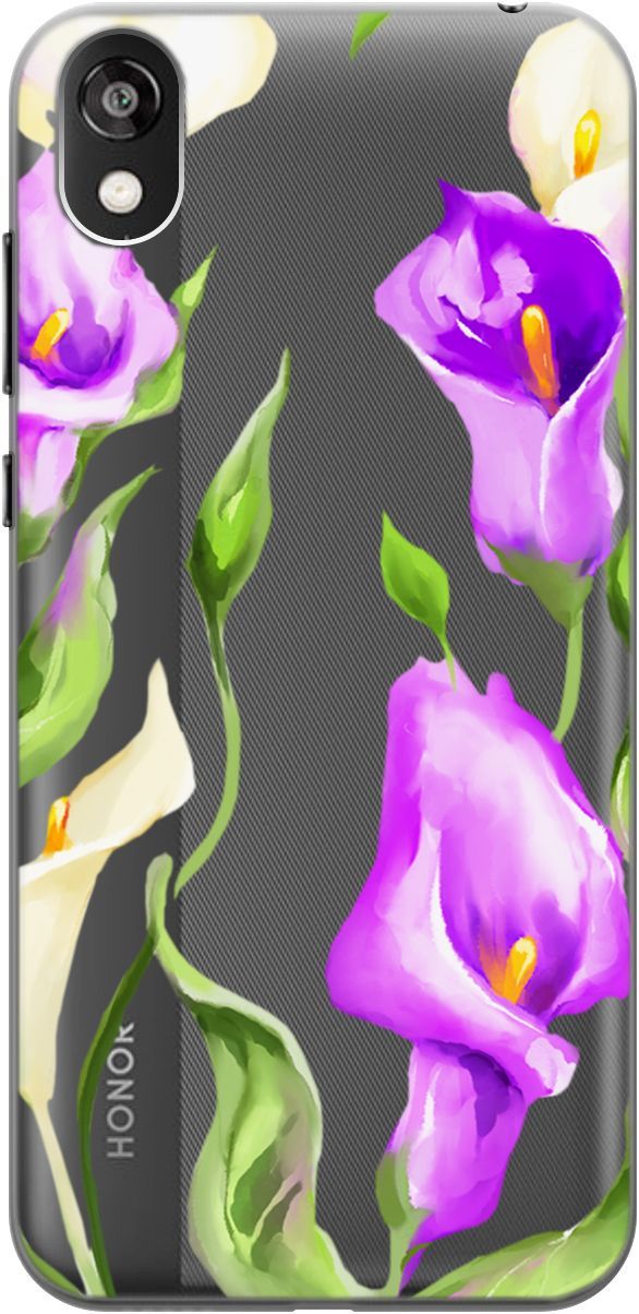 Чехол на Honor 8S/Huawei Y5 (2019) "Amazing Callas" прозрачный, Прозрачный;фиолетовый, 5270
Чехол на Honor 8S/Huawei Y5 (2019) "Amazing Callas" прозрачный, Прозрачный;фиолетовый, 5270