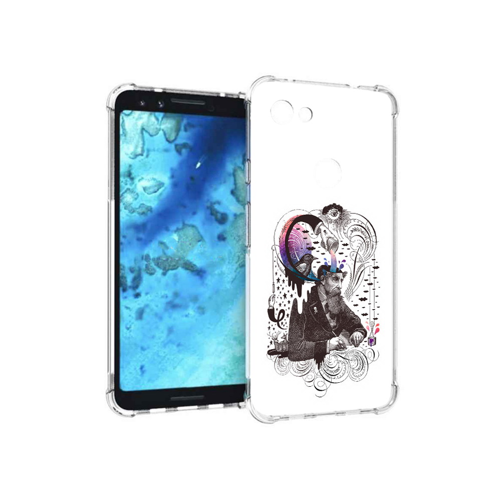 Чехол MyPads Tocco для Google Pixel 3 абстракция думающий мужчина, Прозрачный, Tocco
Чехол MyPads Tocco для Google Pixel 3 абстракция думающий мужчина, Прозрачный, Tocco