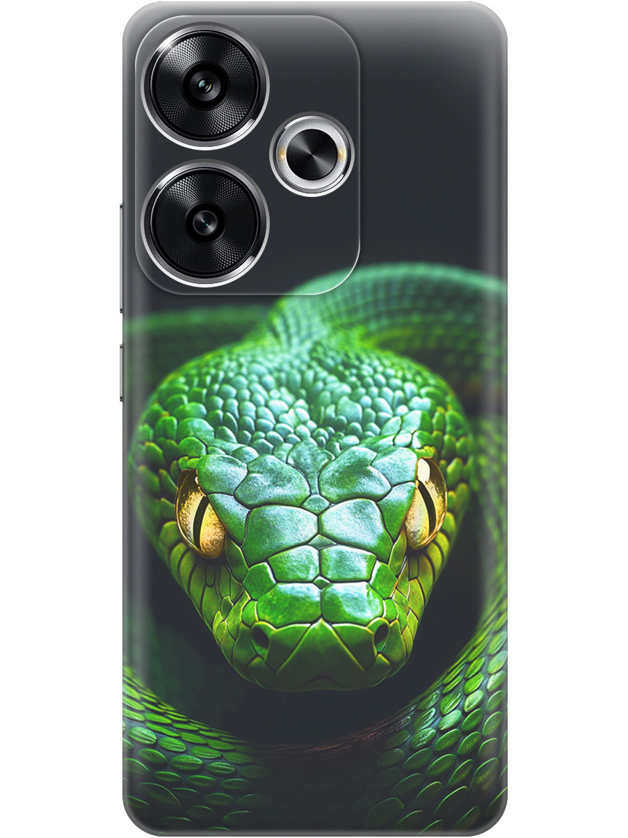 Силиконовый чехол на Xiaomi Redmi Turbo 3 / Poco F6 с принтом "Зеленая змея", Прозрачный;черный;серебристый;зеленый, 783980813
Силиконовый чехол на Xiaomi Redmi Turbo 3 / Poco F6 с принтом "Зеленая змея", Прозрачный;черный;серебристый;зеленый, 783980813