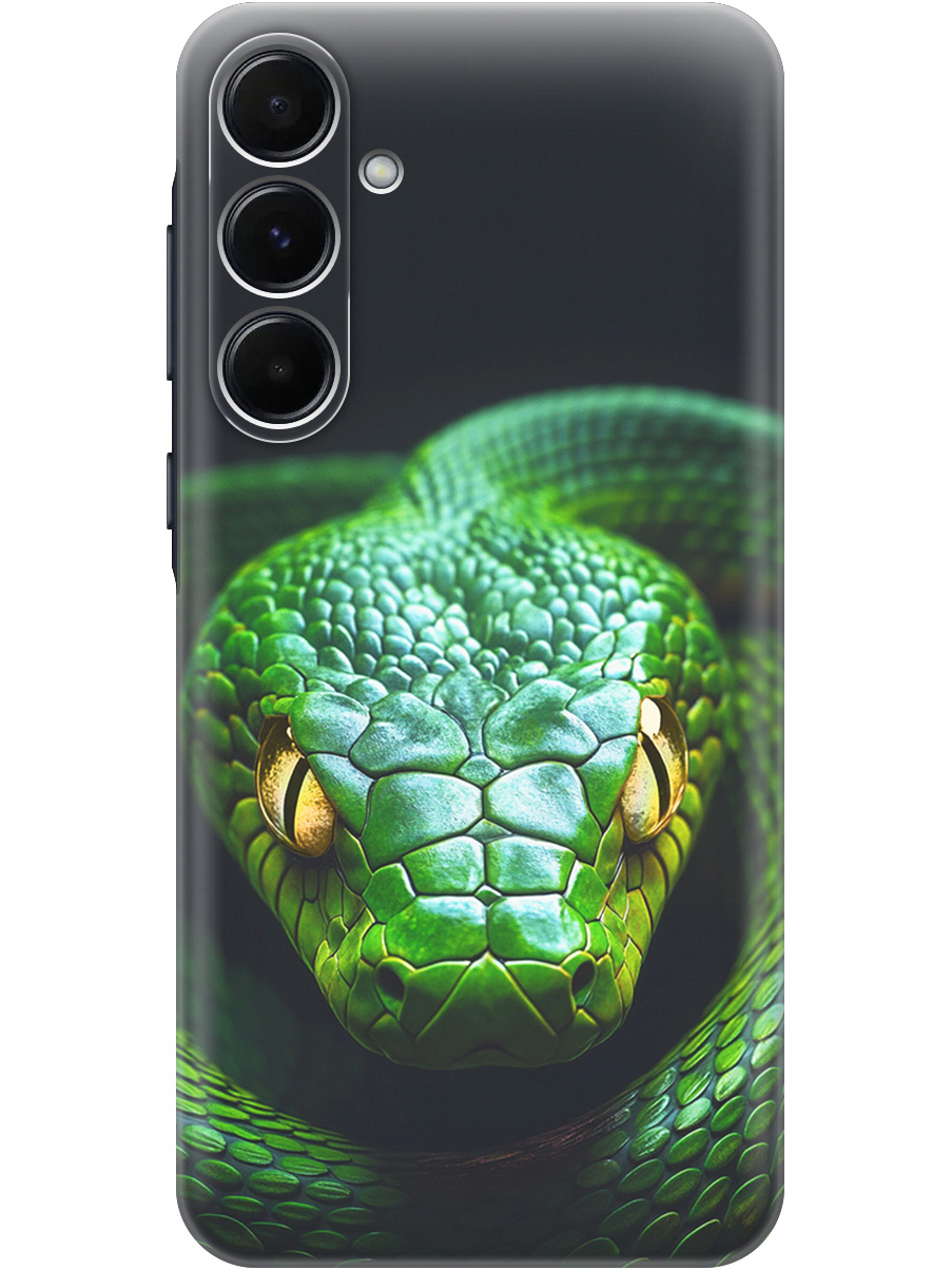 Силиконовый чехол на Samsung Galaxy A55 с принтом "Зеленая змея", Прозрачный;черный;серебристый;зеленый, 780484213
Силиконовый чехол на Samsung Galaxy A55 с принтом "Зеленая змея", Прозрачный;черный;серебристый;зеленый, 780484213