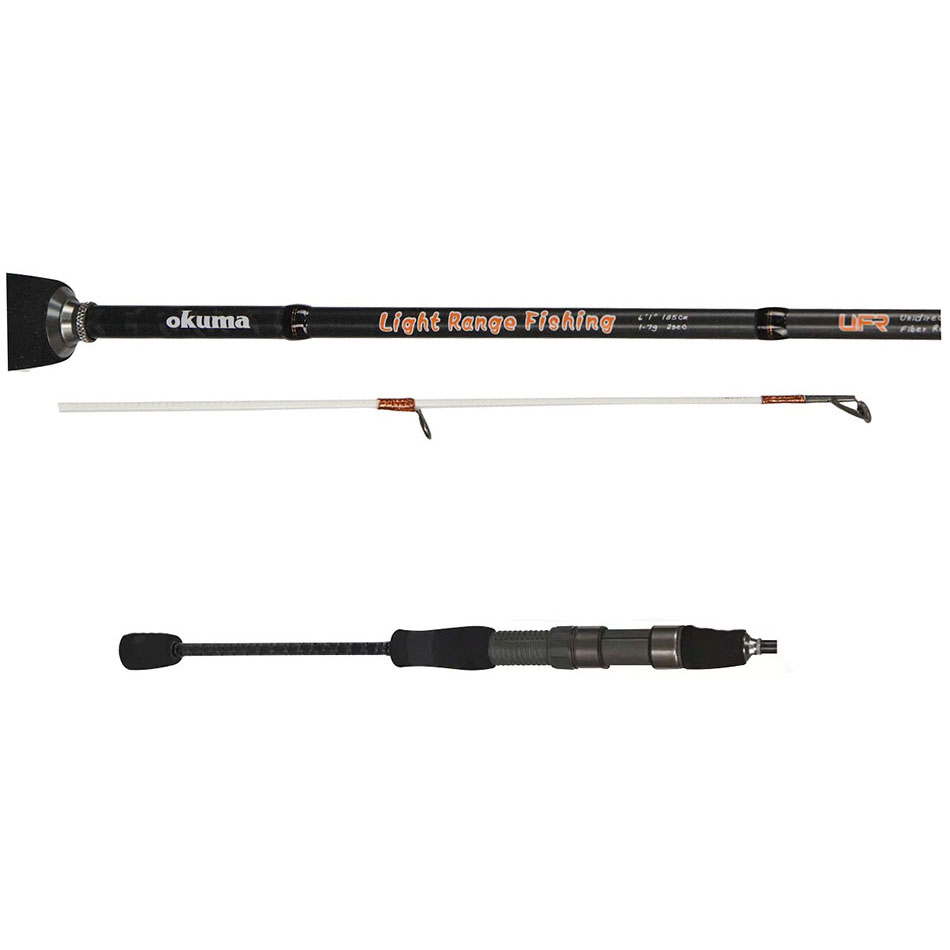 Удилище Okuma Light Range Fishing UFR Spin LRF-S-612L-1 185см fast 1-7г, Light Range Fishing UFR Spin
Удилище Okuma Light Range Fishing UFR Spin LRF-S-612L-1 185см fast 1-7г, Light Range Fishing UFR Spin